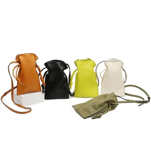 Wholesale 2026 New Retro New Double Layer Mobile Phone Bag Versatile Casual Genuine Leather Women's Mini Small Bags