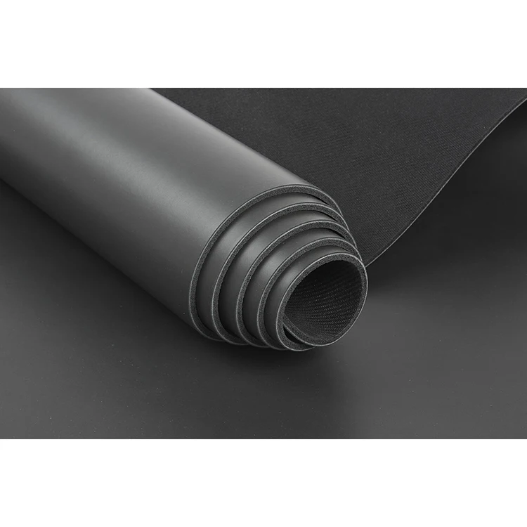 
 Низкий минимальный заказ, цветной логотип, гимнастика, 6 мм, натуральный ПУ Коврик для йоги  