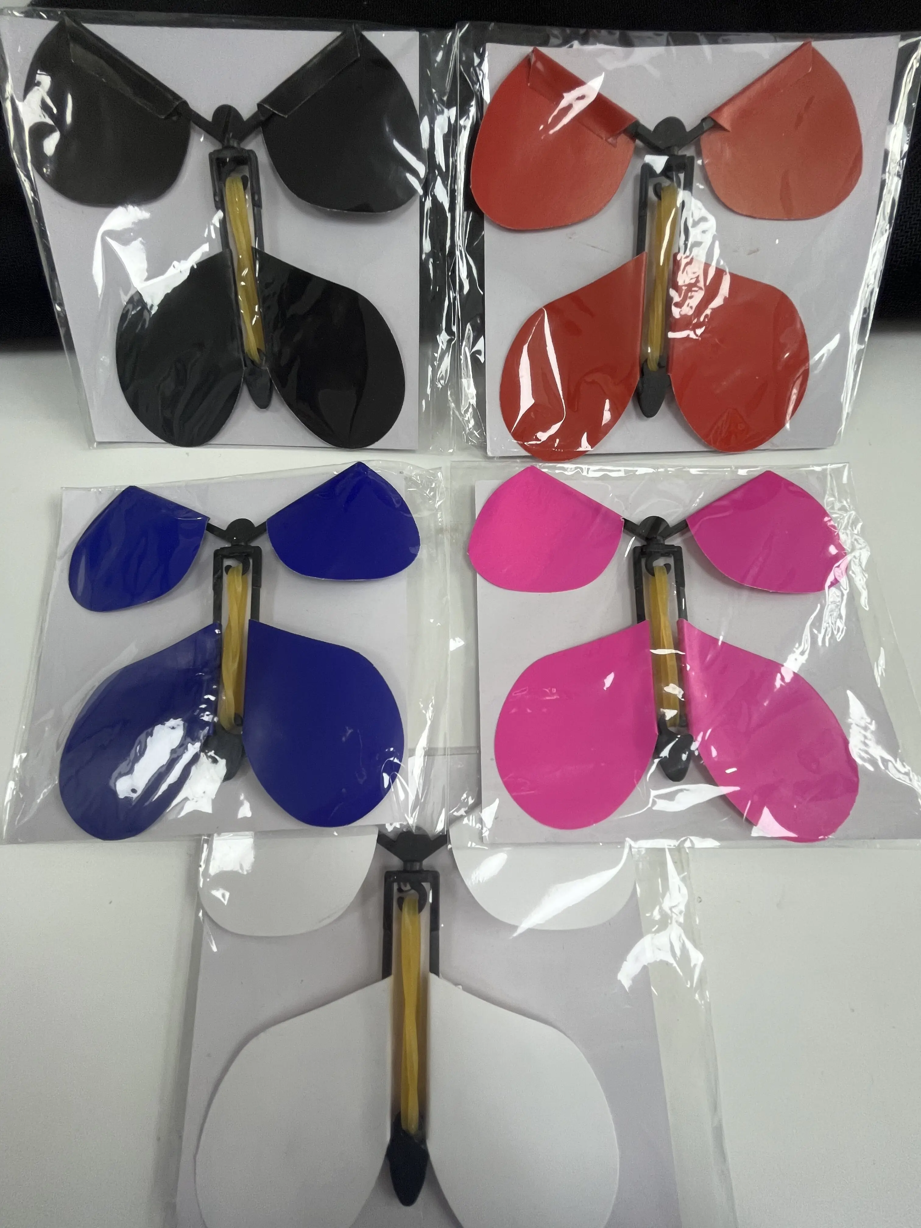 Оптовая продажа детская игрушка заводная Резиновая лента волшебная Летающая бабочка для подарка-сюрприза или