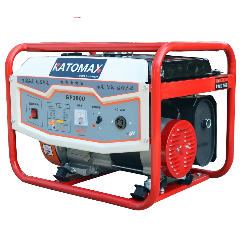 Katomax Generator Kerosene Auto Start 8kw 8kva 3 Phase Petrol Cheap Generator Wholesale Export