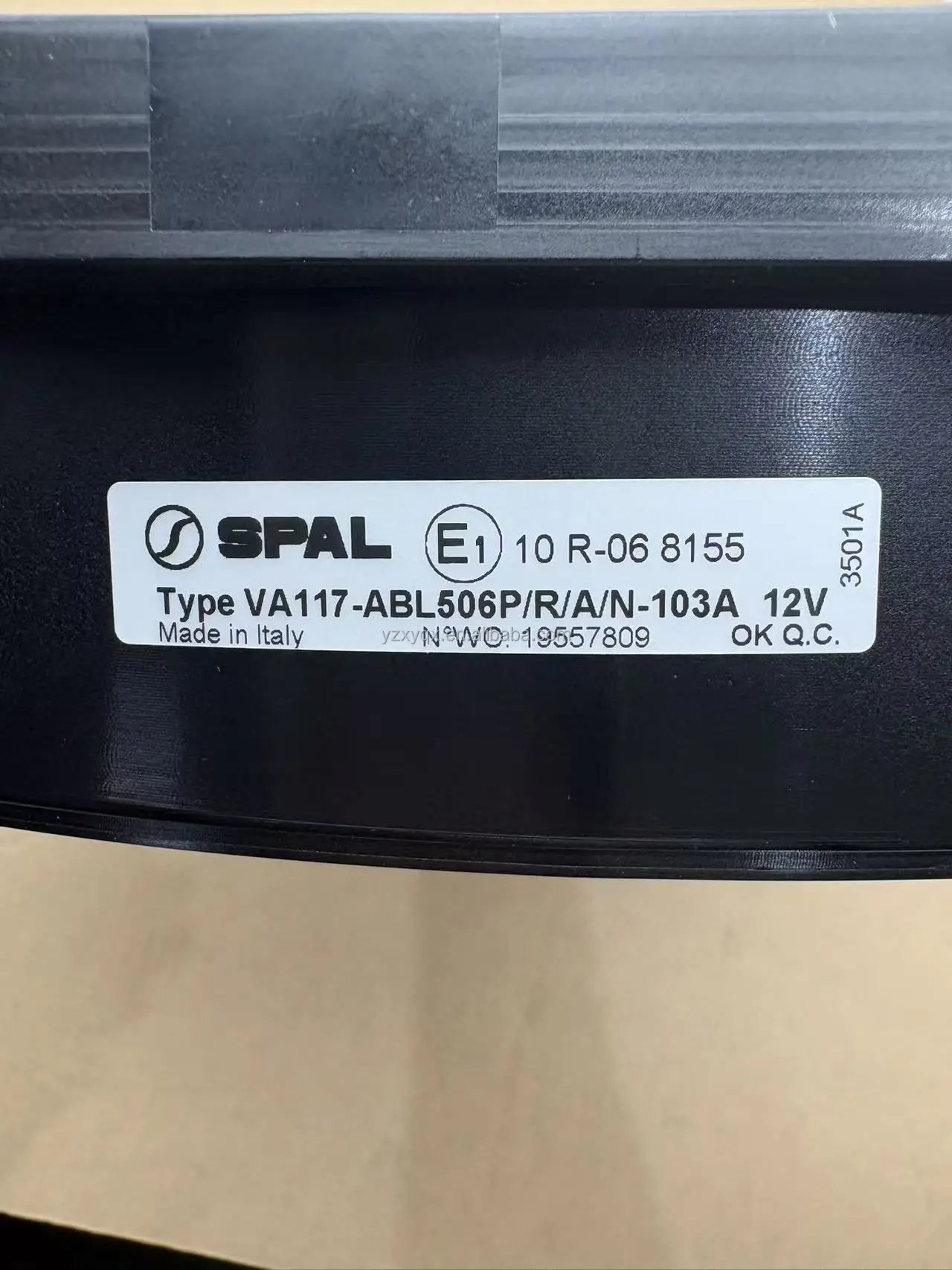 Brushless Axial Fan, 12V, 413W - detail 12