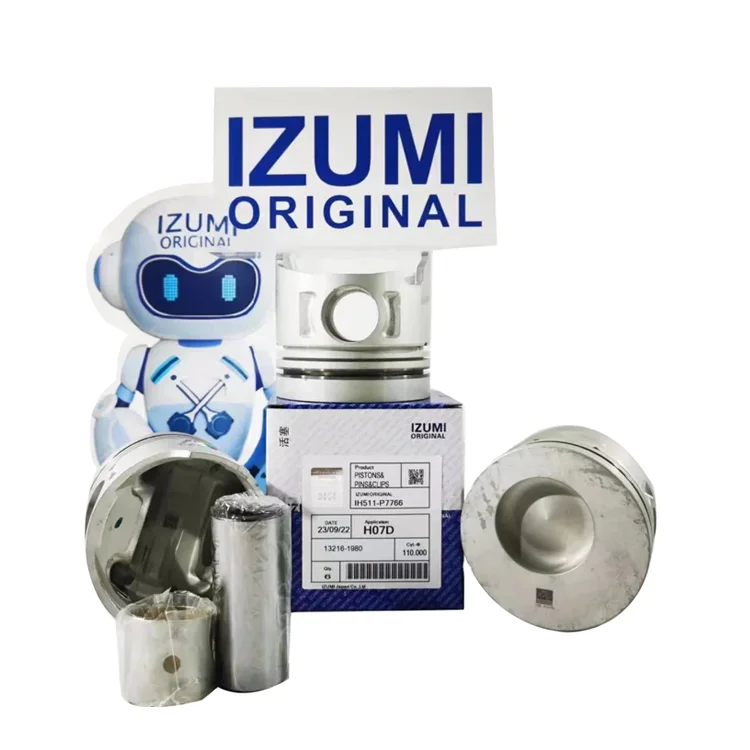 IZUMI ORIGINAL H07C H07CT H07C-T Piston Diesel Engine Piston For HINO