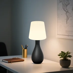 Smart LED Desk Lamp Portable Touch Control Table Light for Home Office & Bedroom USB Rechargeable Battery Powered for Reading