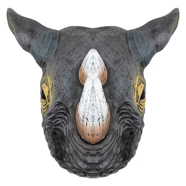 TMISHION Masques en Latex Masques d'animaux en Latex tête couverture de