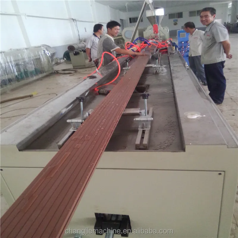 Recycled Plastic Fence Posts Making Machine Wood Plastic Composite Wpc