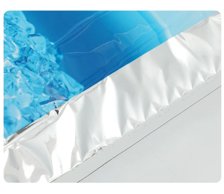 Warm verkoop Kaviaar Vaccin Aluminium folie Geïsoleerde zak Pillen Koeler zak Ziplock thermische zak 4