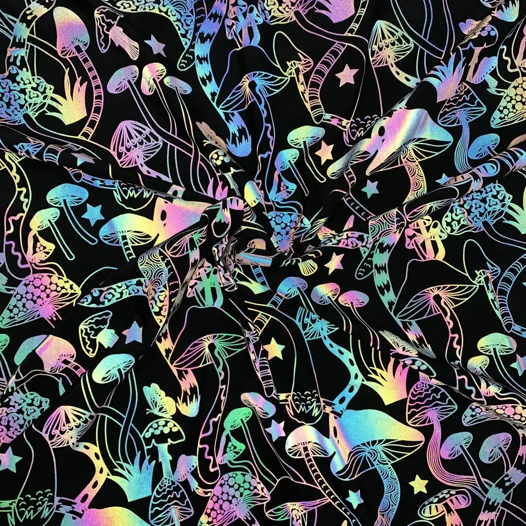 reflective fabric stretch reflective fabric waterproof reflective fabric for clothing