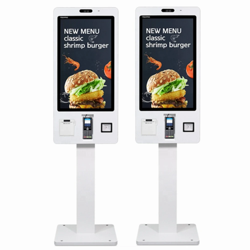Touch Screen POS System Self Pay Self Service Payment Order Kiosk for Mcdonald S KFC Restaurant Manufactures