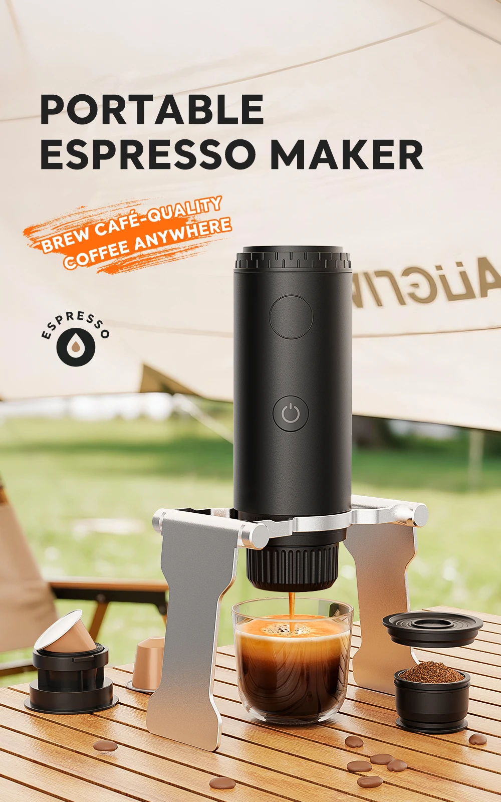9 cup stainless steel coffee percolator Eurolux Percolator Coffee Maker Pot - 9 Cups main image 1