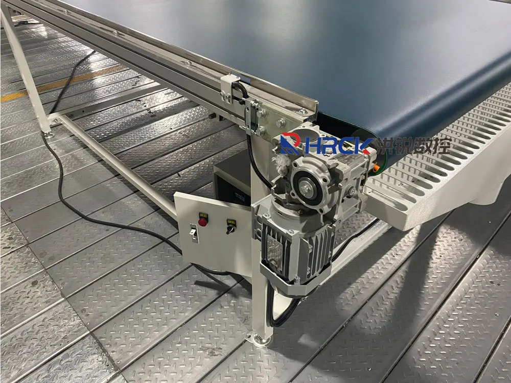 Belt Conveyor Heavy Duty Stainless Steel Motorized Belt Conveyor For Inkjet Coding Applications Powered Rubber