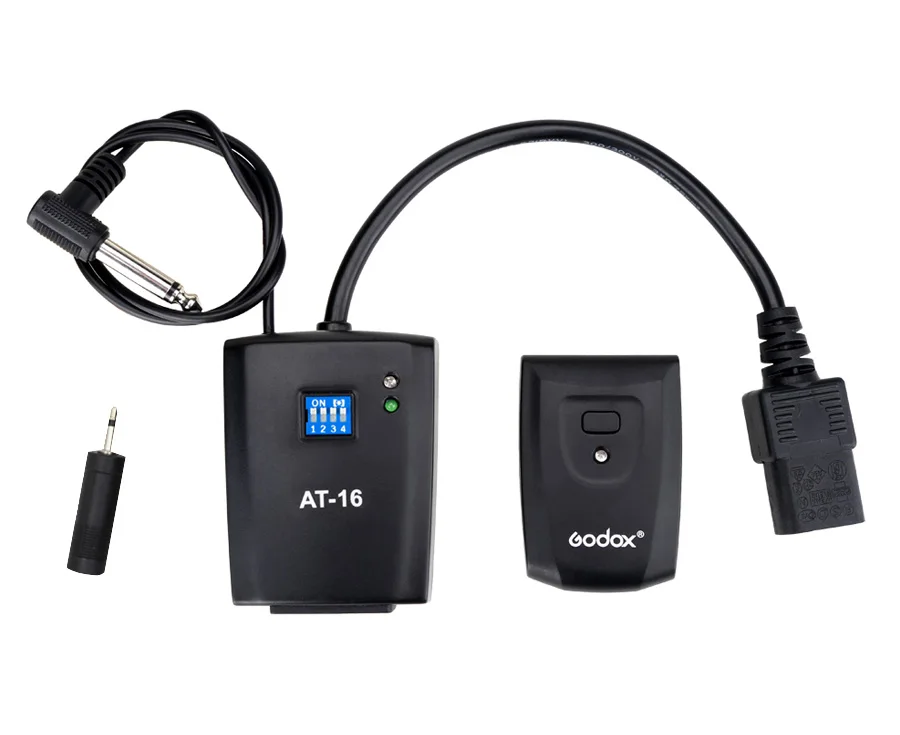 Godox AT-16 16 Channels Transmitter & Receiver Wireless Studio Flash Trigger for DSLR Camera