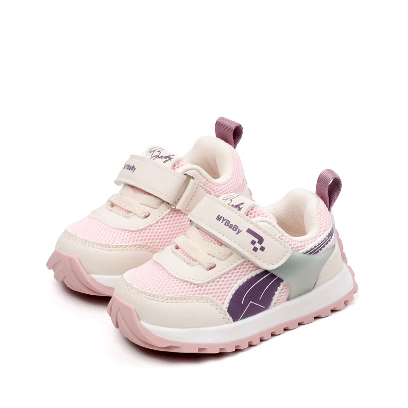 High Quality 1-3 Years Toddler Baby Shoes Classical Design Flat Rubber Sneaker Boys Girls Autumn Spring Winter Summer Walking supplier