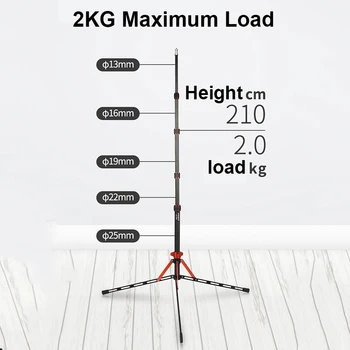 TRIOPO Carbon Fiber Bracket Camera Tripod Portable Light Stand for Camera Professional Lightweight Compact Tripod for Travel detail image