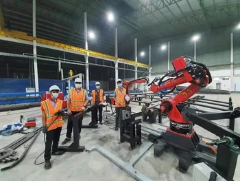 NEWKer Industrial Welding Manipulator Robot Arm 6 Axis with Robot Controller Cnc Control Cabinet