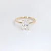 14K Yellow-7x11mm radiant
