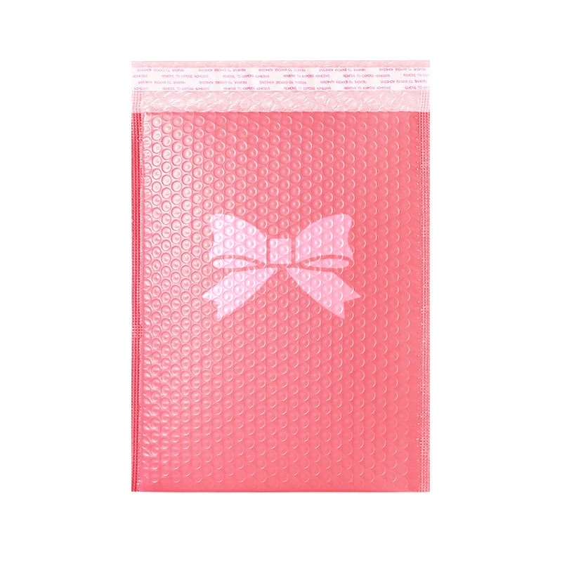 Self Seal Foil Pink Padded Envelopes Wrap Mailing Bags Black Metallic Bubble Mailer