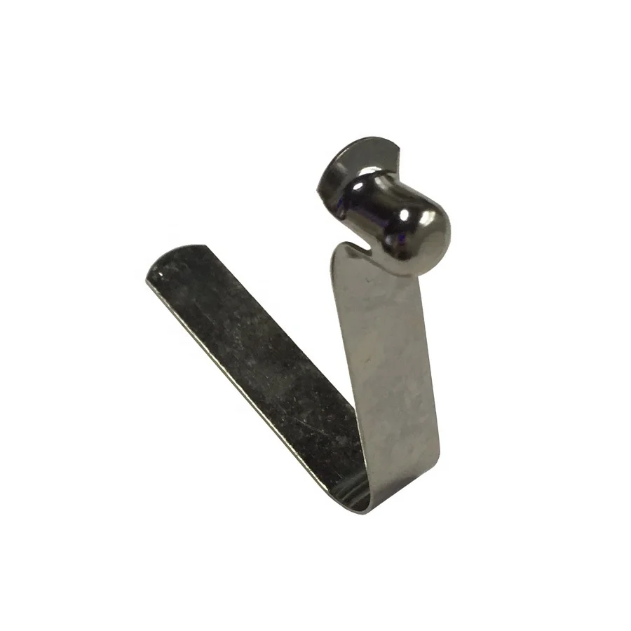 Progressive Stamping Metal U Clips Solid Button Flat Spring Steel Tool for Industrial Use