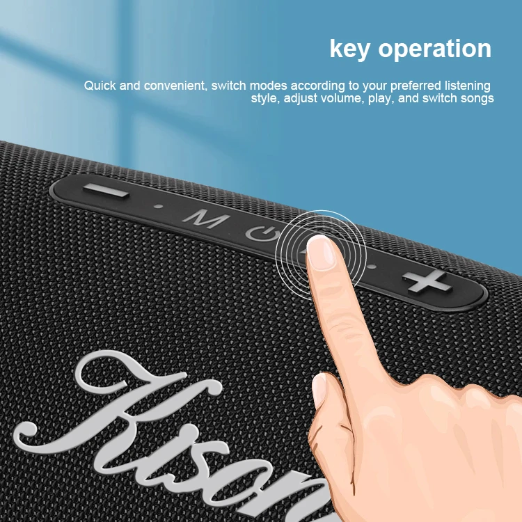 Kisonli K17 Professional Party Big Blue Tooth Speaker 50 Watts