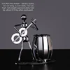 Iron man band pen holder-electric guitar