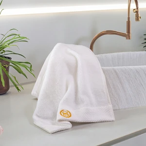 CHENHONG Factory Supply 5-Star Hotel Luxury Super Absorbent Embroidered 100% Cotton Eco-Friendly Hypoallergenic Solid Towel