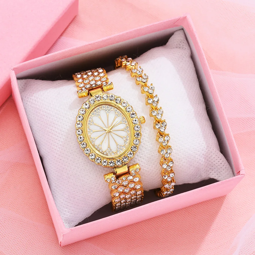 Top Luxury Girls Watch Set - Fashion & Diamond Brilliance display picture 1