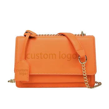 Designer Women Handbags Chain small square bag Luxury PU Leather  Handbagsfashion handbags 2024