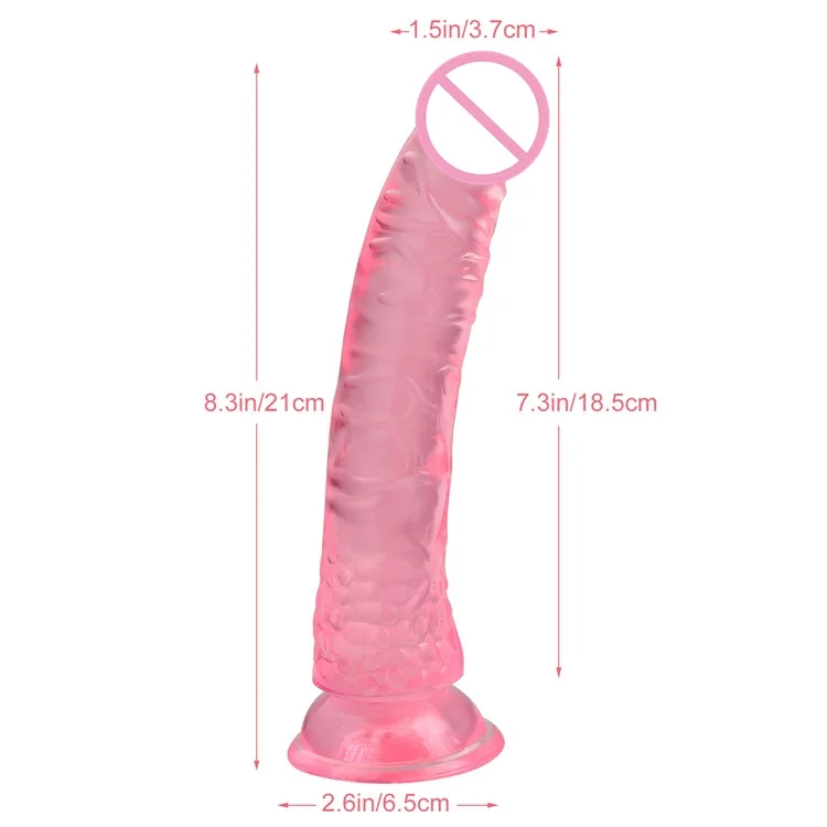 6cm Durchmesser Dildo Hauthnlich Flexibler Lebensechter Penis Weibliches  Klitoris-Vaginal-Masturbationsspielzeug mit Realistischem Kopf und Venen am  Schaft