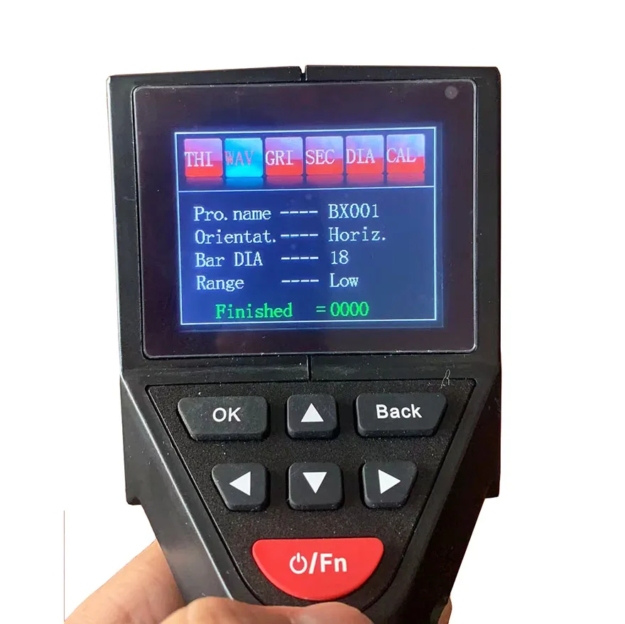 Wholesale Handheld Laser Positioning Rebar Detector Locator Concrete Scanner  for NDT Testing From