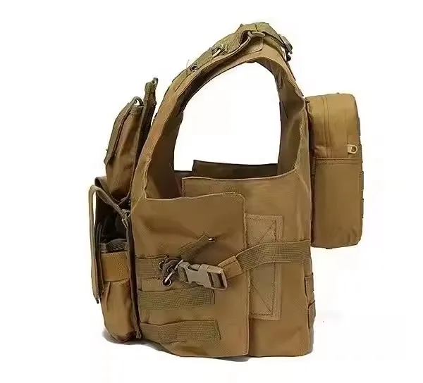Waterproof custom outdoor hunting shooting Taktis Vest kain oxford Serangan Combat Vest 3