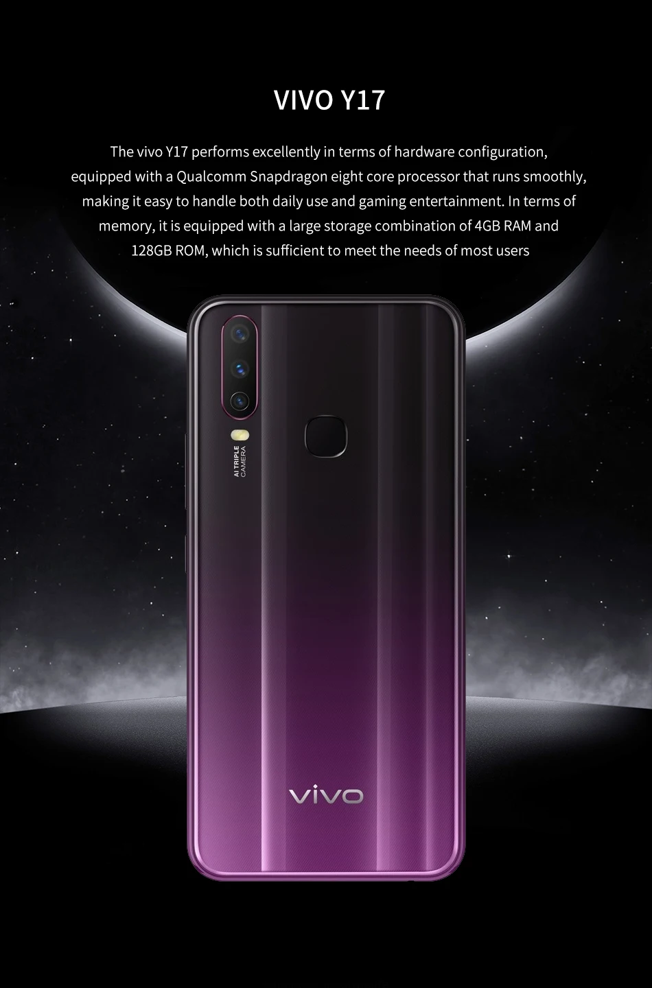 Wholesale VIVO Y17 Android Smartphones High Quality Second-Hand Large-Screen Budget Phones Official Refurbished 5G GSM
