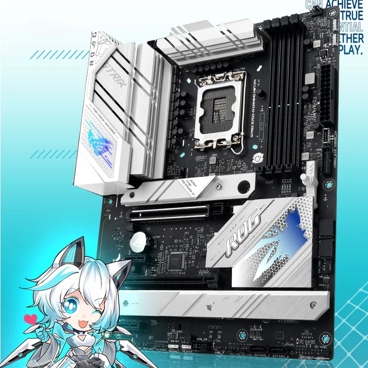 吹雪コラボROG STRIX B760-A + 16GB DDR4 セット ROG STRIX B760-A GAMING WIFI | Motherboards | ROG United States