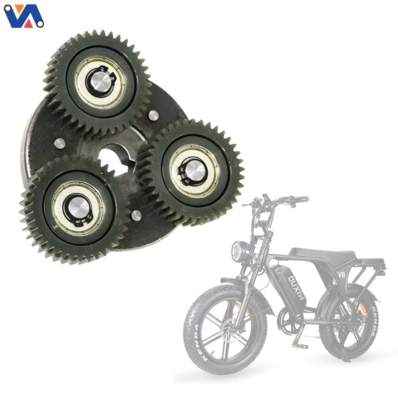 Bagong Image na Spare Parts para sa Electric Bike, 250W na Ebike Motor Hub, Nylon Gear na may 37T na Planetary Gear, kasama ang GT 250W Motor Clutch para sa OUXI V8