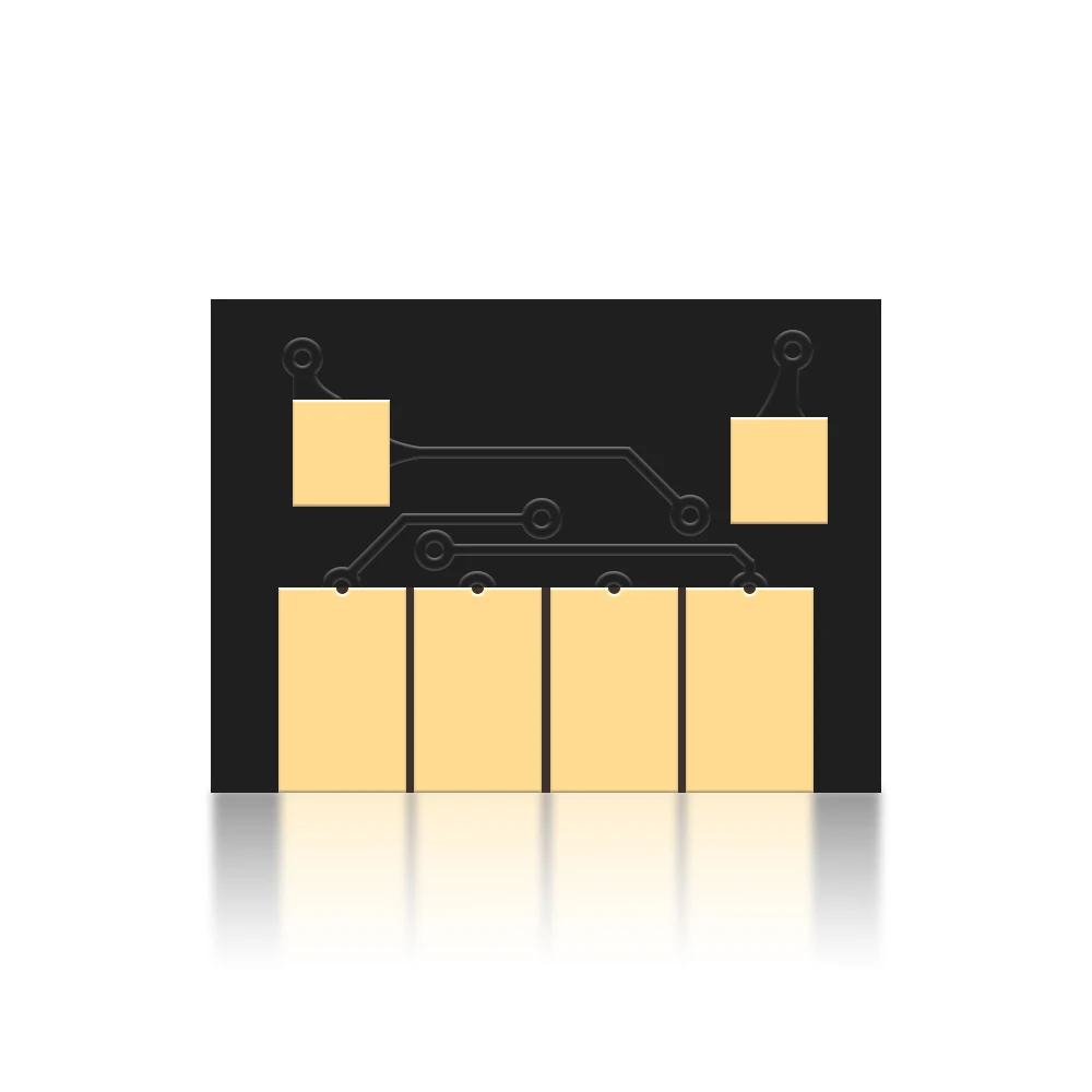 OCBESETJET 130ml 300ml Chip for HP 728XL 728 Ink Cartridge Chip One Time Chip for HP DesignJet T730 T830 Printer