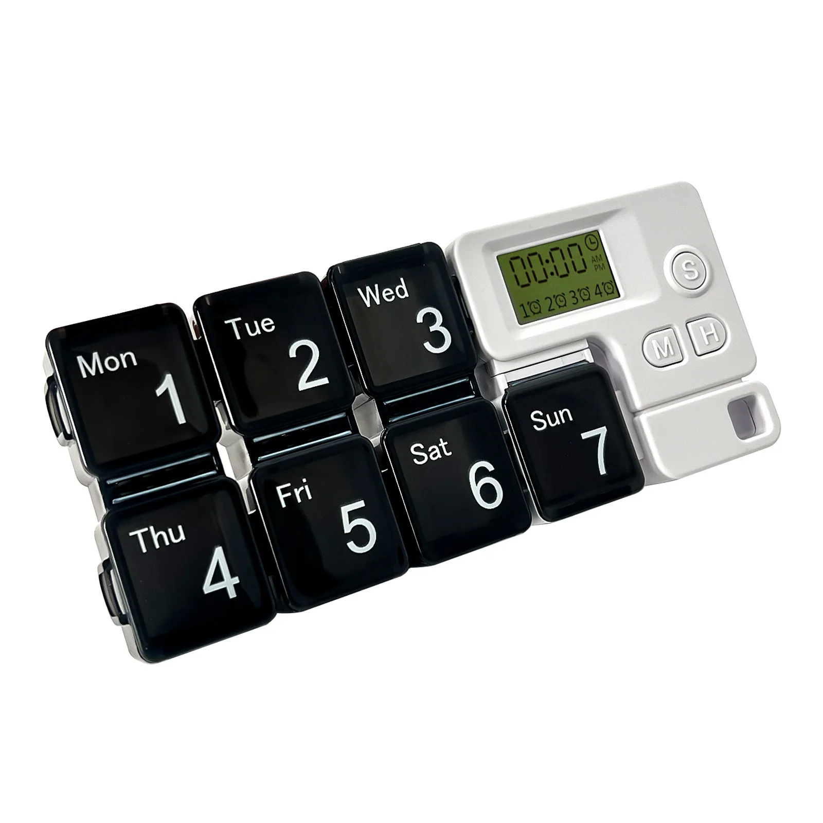 Smart Medicine Box with Reminder & Large Storage