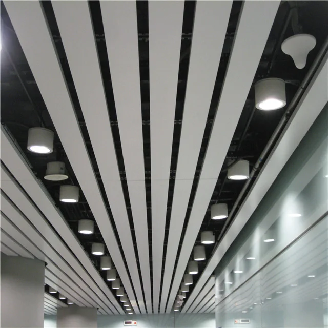 Modern Artistic Metal Linear Ceiling Waterproof Integrated Aluminum Perforated Decorative Suspended Ceiling for Mall Hotel