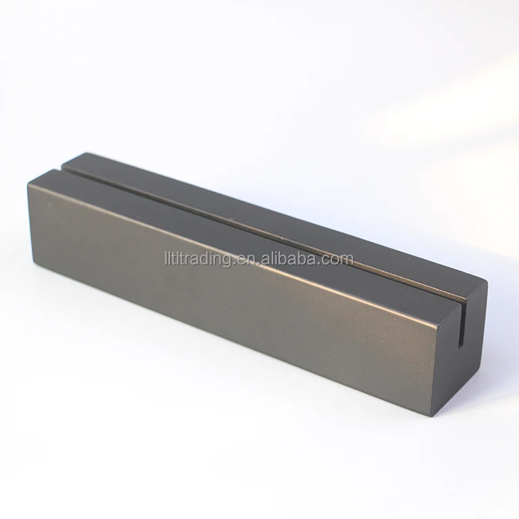 Block Sign Base Black Painting Chalkboard Sign Wood Base with Slot Custom High Quality A4 A5 A6 A7 Acrylic Sign with Wooden Base