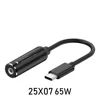 2,5*0,7 mm femelle vers Type C noir