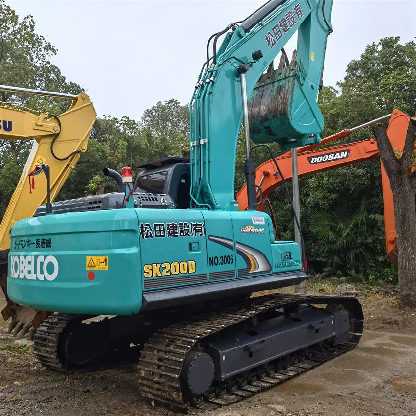 Kobelco SK200D Excavator - Reliable Performance & Low Price