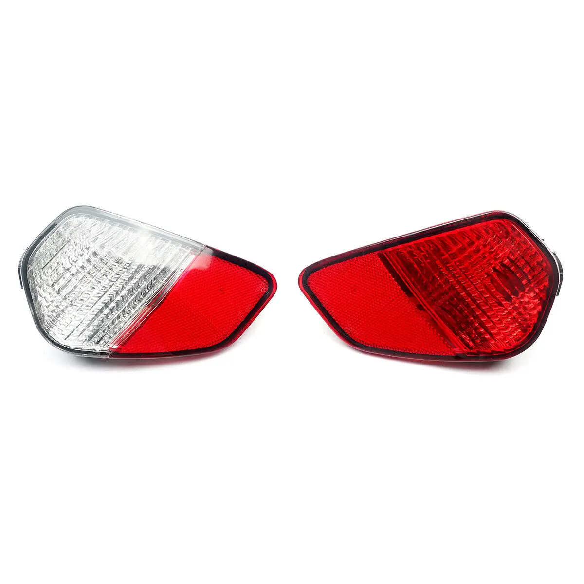 auto parts pair rear bumper reflector lamp tail lights side back up light for mitsubishi outlander 2016-2019