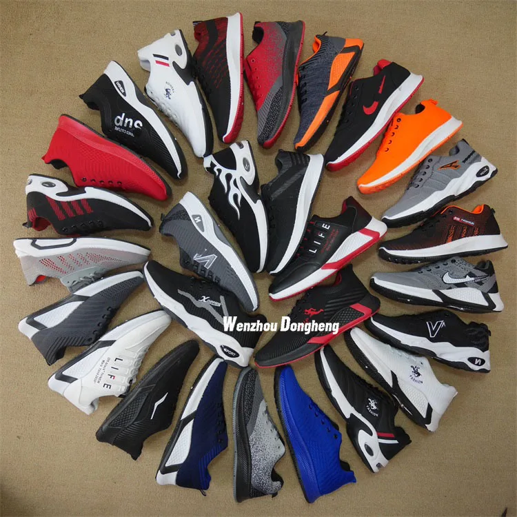 Wholesale male sneakers second hand for men sports other used shoes men