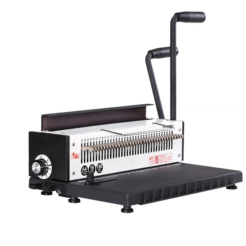 Square Hole Binding Machine - Manual Wire Binder TD-1500B34