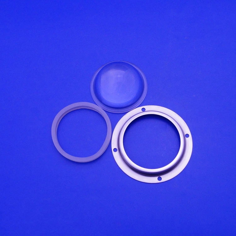 50 Вт COB Оптическое стекло 66 мм объектив для садового