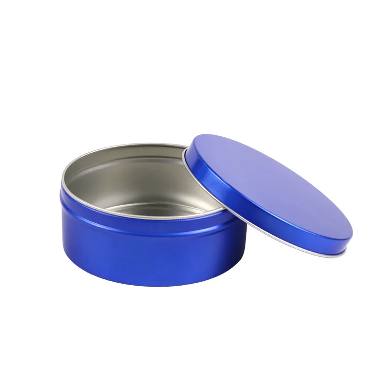 Wholesale 15g 30g 50g cosmetic container aluminum cream can jar with screw cap