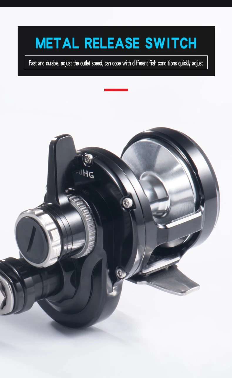 Lurekiller Ocean Jigger 1500 Hg/1501 Hg Slow Jigging Reel Full Metal 24