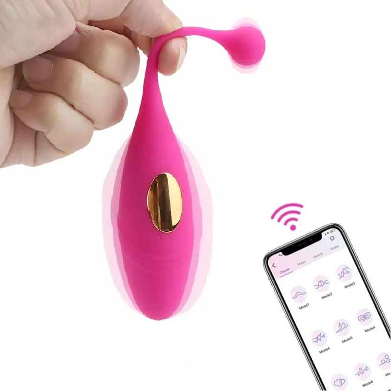 Women's Wireless APP Control Vibrating for Egg Sex Toy Kegel Ball Vaginal Vibrators