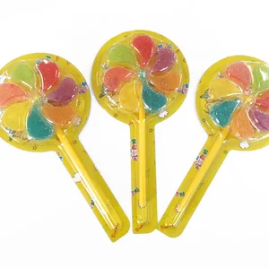 Boxed Fruit Gummies Colorful Windmill Pattern Nostalgic Chewing Candy Sweet Snacks Certified Halal Perfect Kids Gift Bottle