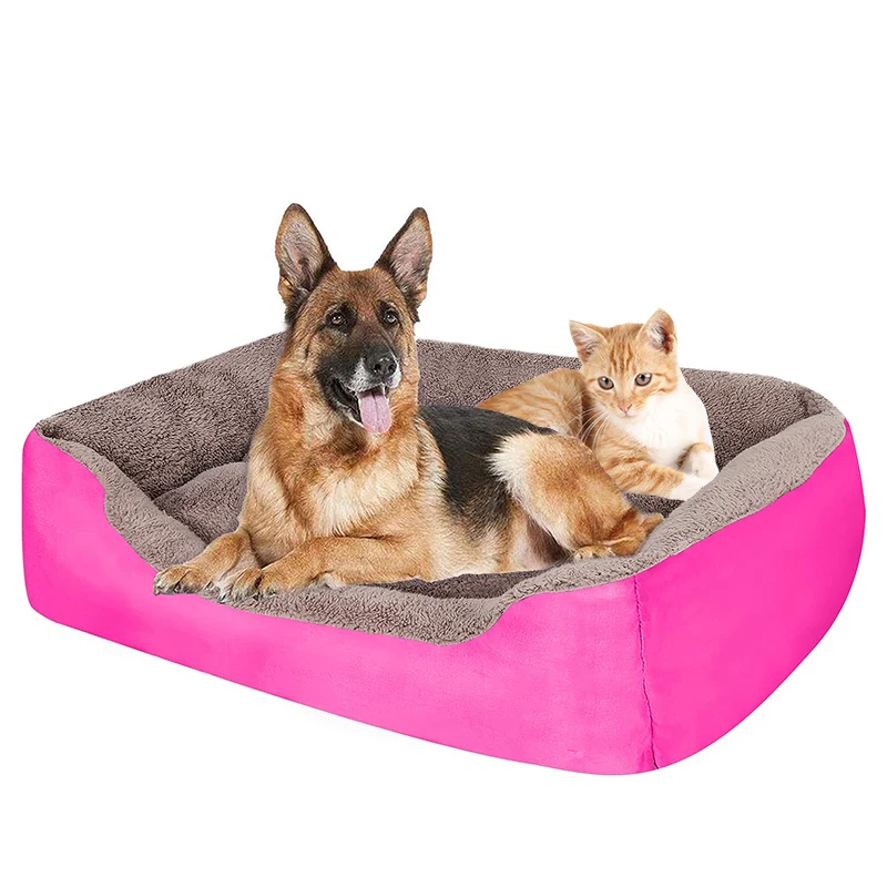 Cat products big modern cute luxury faux fur xxl indestructible cat pet dog sofa bed