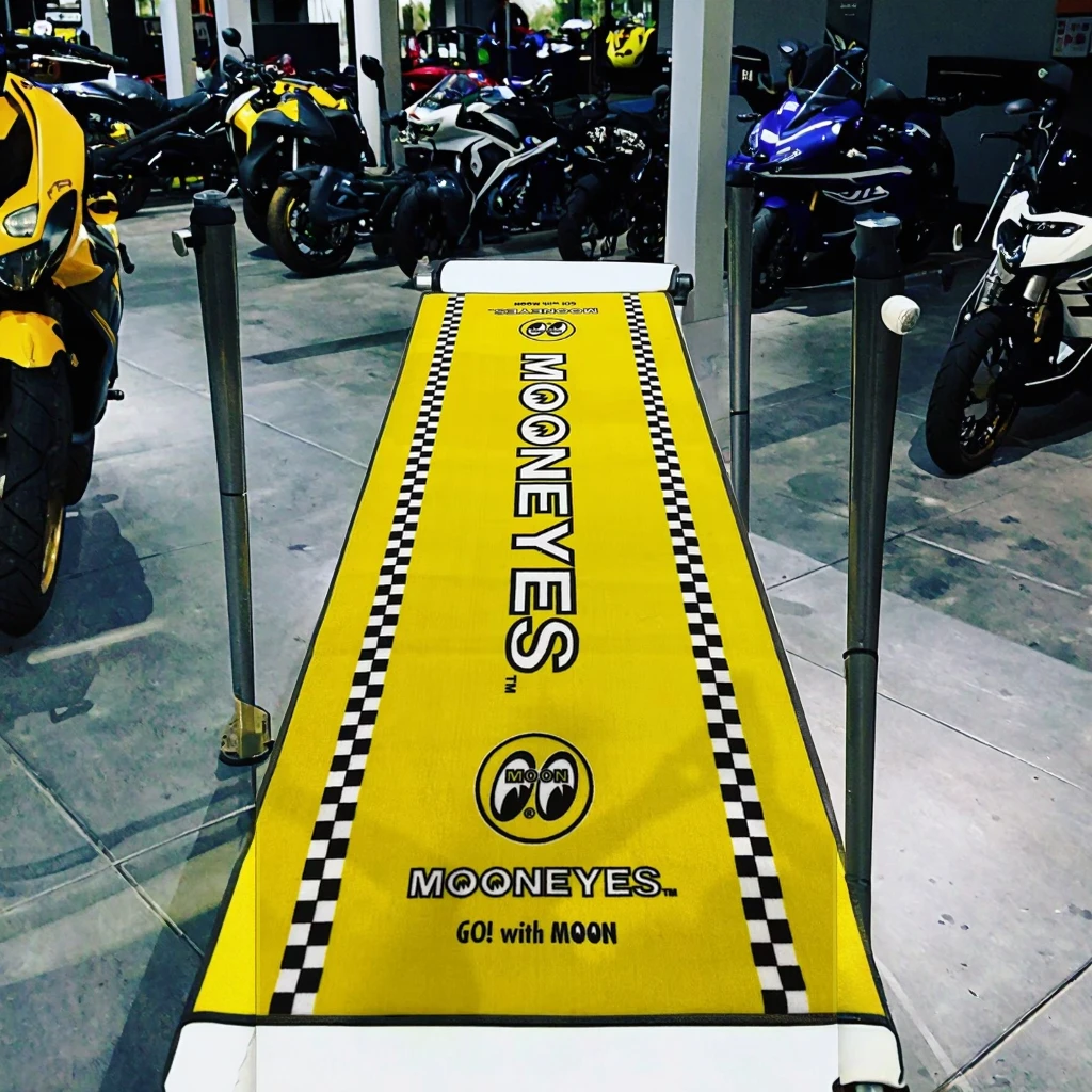 Customized Garage Mat Welcome Mat Motorcycle Brand Mat FSI809