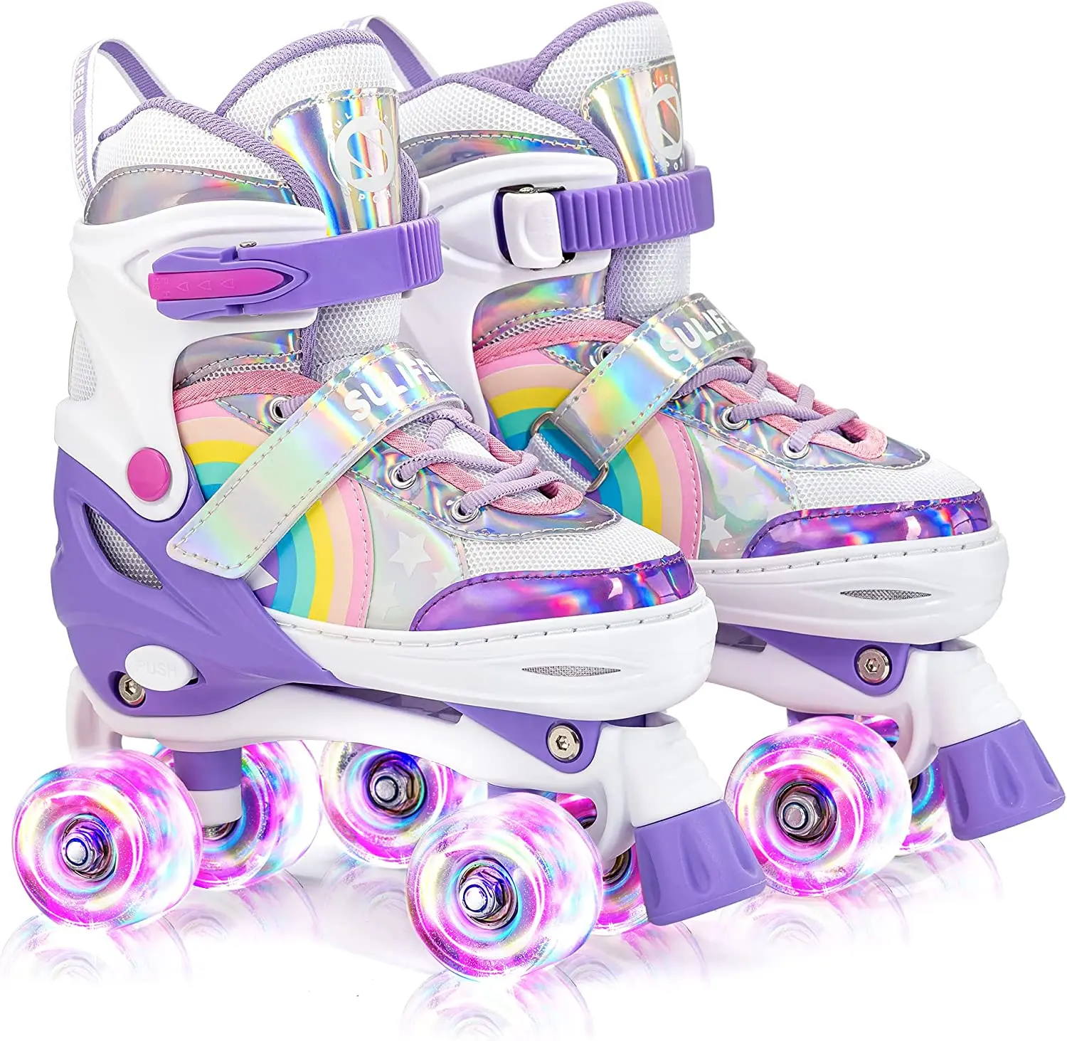 Hot Selling Roller Skates For Girls And Boys 4 Size Adjustable Kids ...