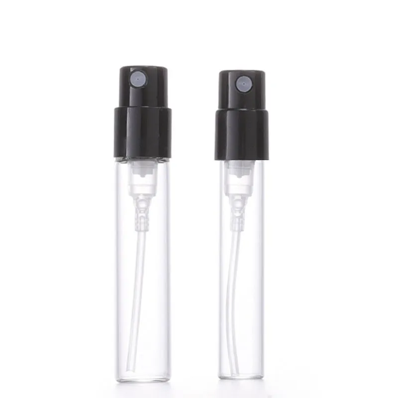 Mini Glass Perfume Spray Bottles 1ml To 2.5ml With Oem Options